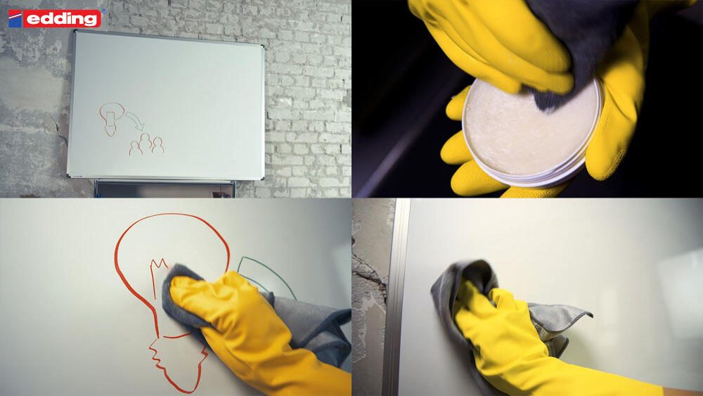 edding Reinigungspaste weiß