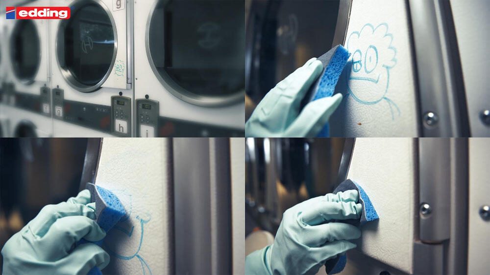 edding Reinigungspaste weiß