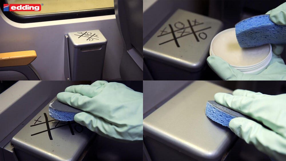 edding Reinigungspaste weiß