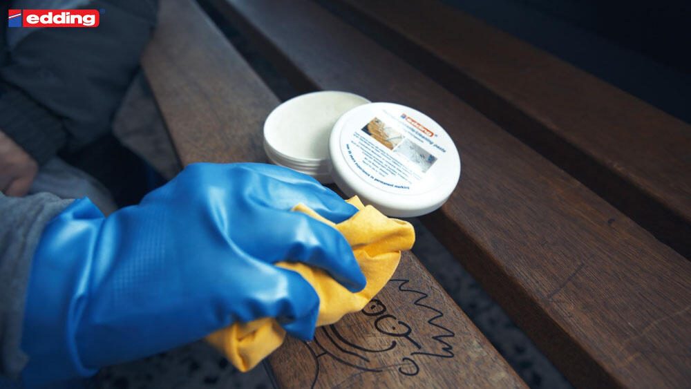 edding Reinigungspaste weiß