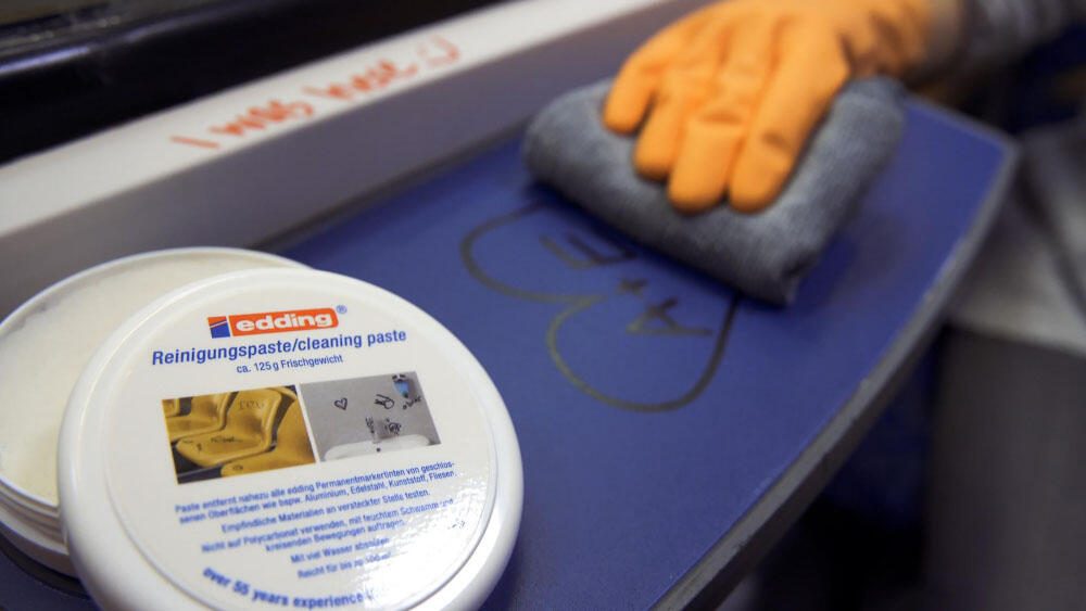 edding Reinigungspaste weiß