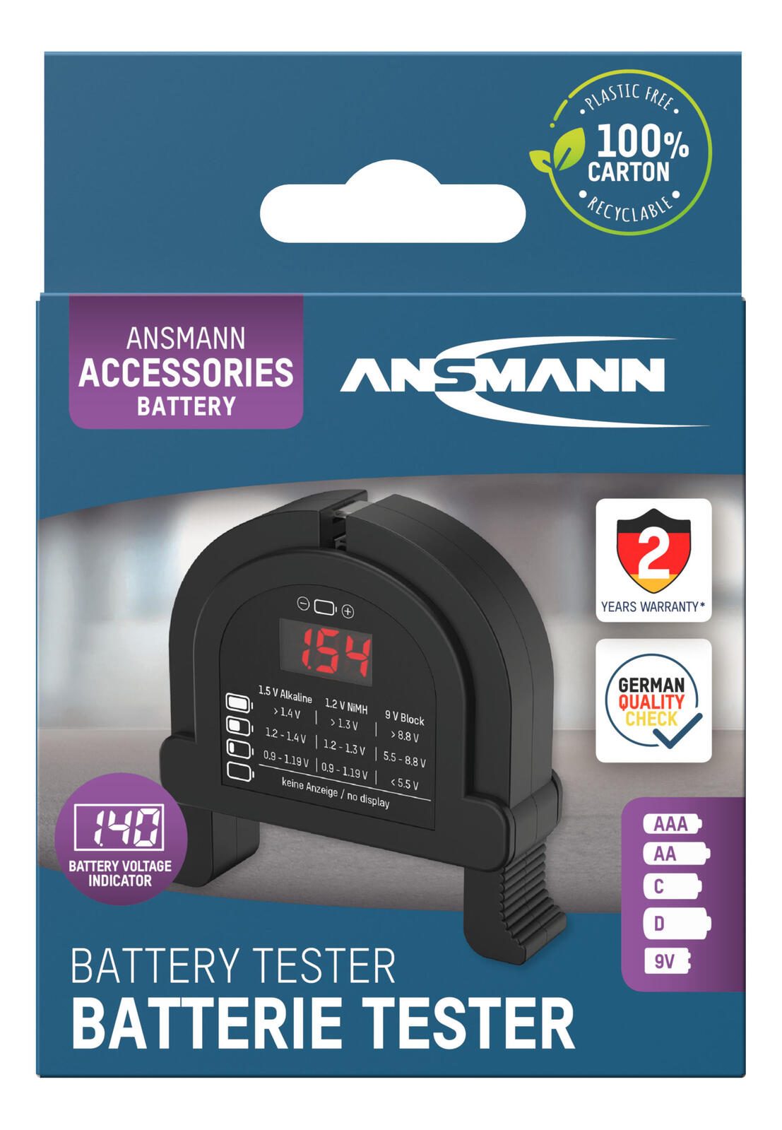 ANSMANN Batterietester