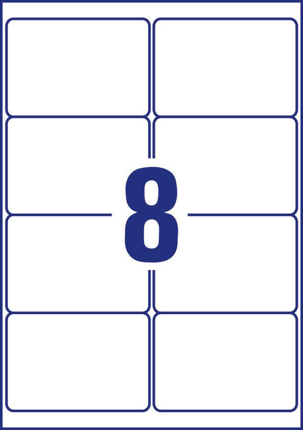 AVERY Zweckform Folien-Versandetiketten 99,1 x 67,7 mm