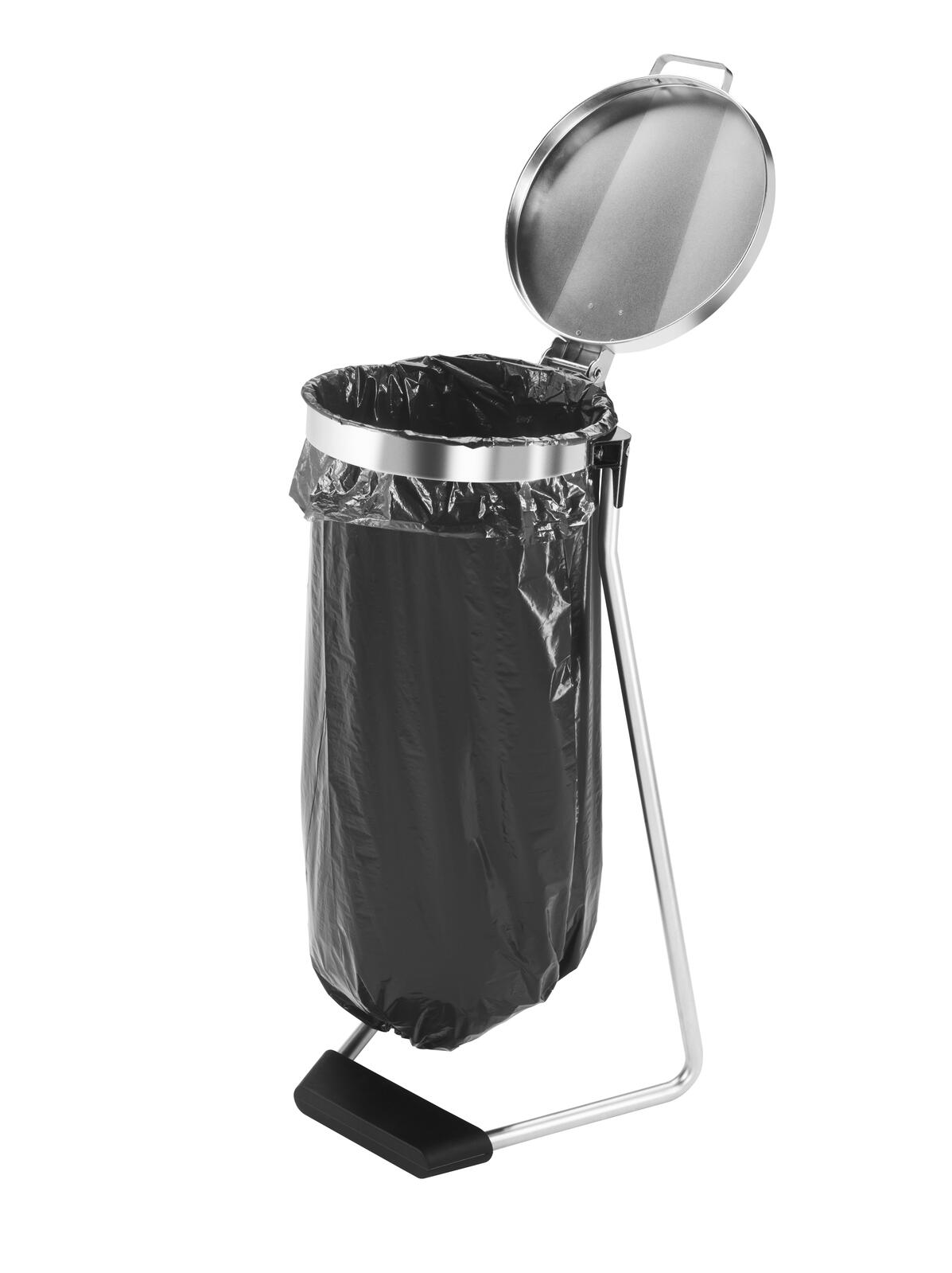 Hailo Müllsackständer 120,0 l silber