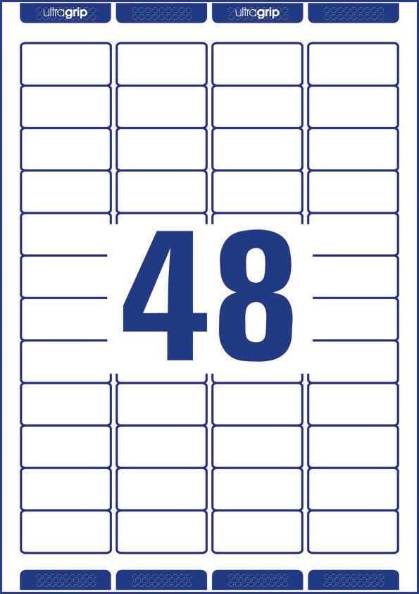 AVERY Zweckform Adressetiketten 7636-10 weiß 45,7 x 21,2 mm