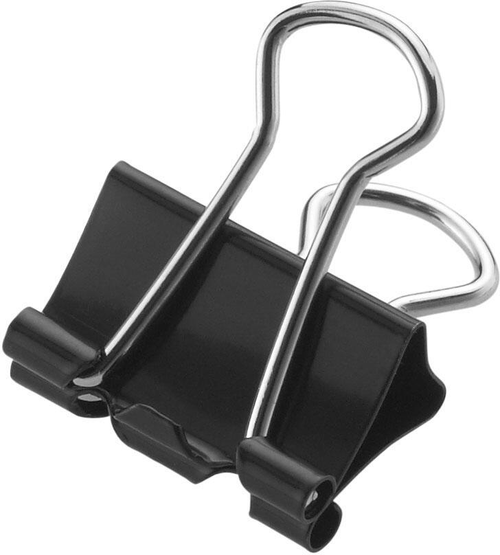 WESTCOTT Foldbackklammern schwarz 1.5 cm