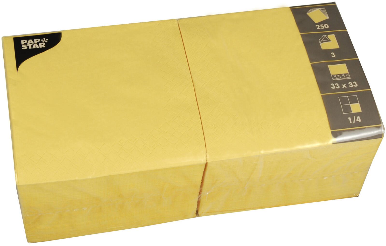 PAPSTAR Servietten 33,0 x 33,0 cm