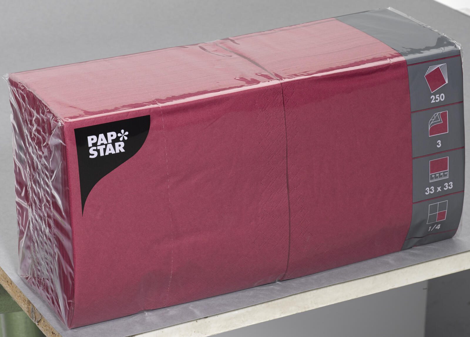 PAPSTAR Servietten 33,0 x 33,0 cm