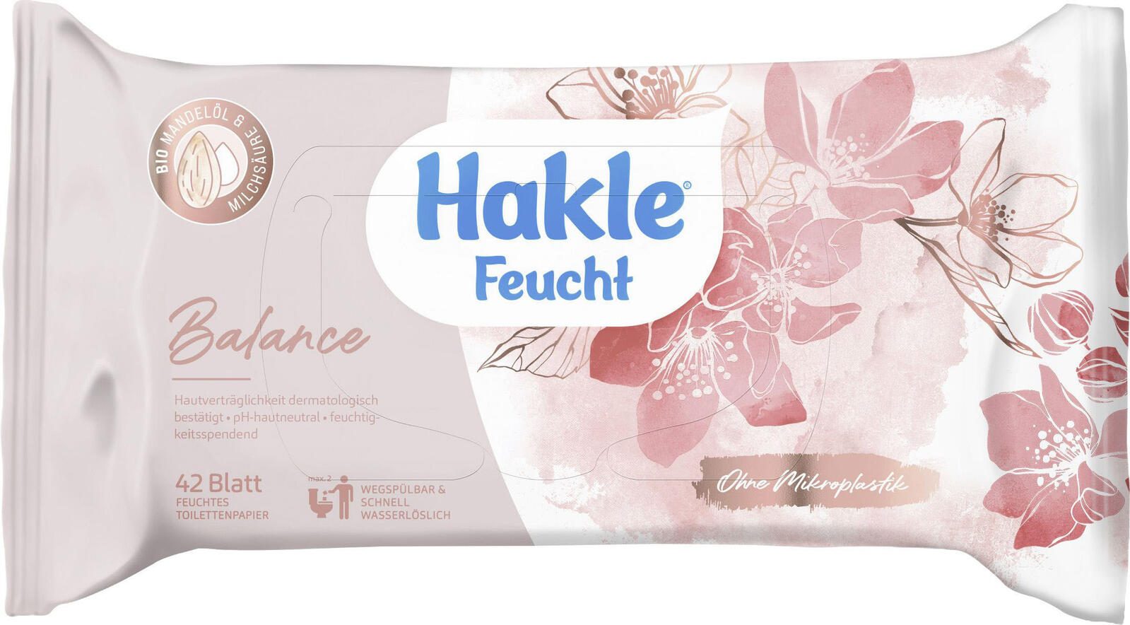 Hakle Feuchtes Toilettenpapier 1-lagig