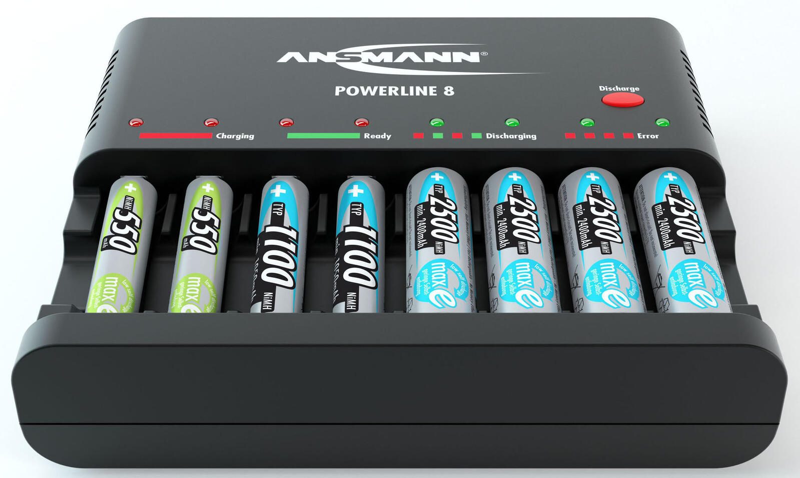 ANSMANN Akku-Ladegerät Powerline 8