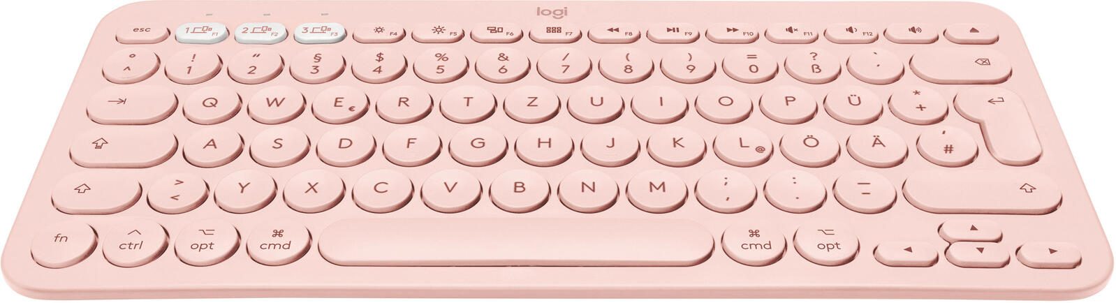 Logitech Tastatur kabellos K380 für Mac rosé