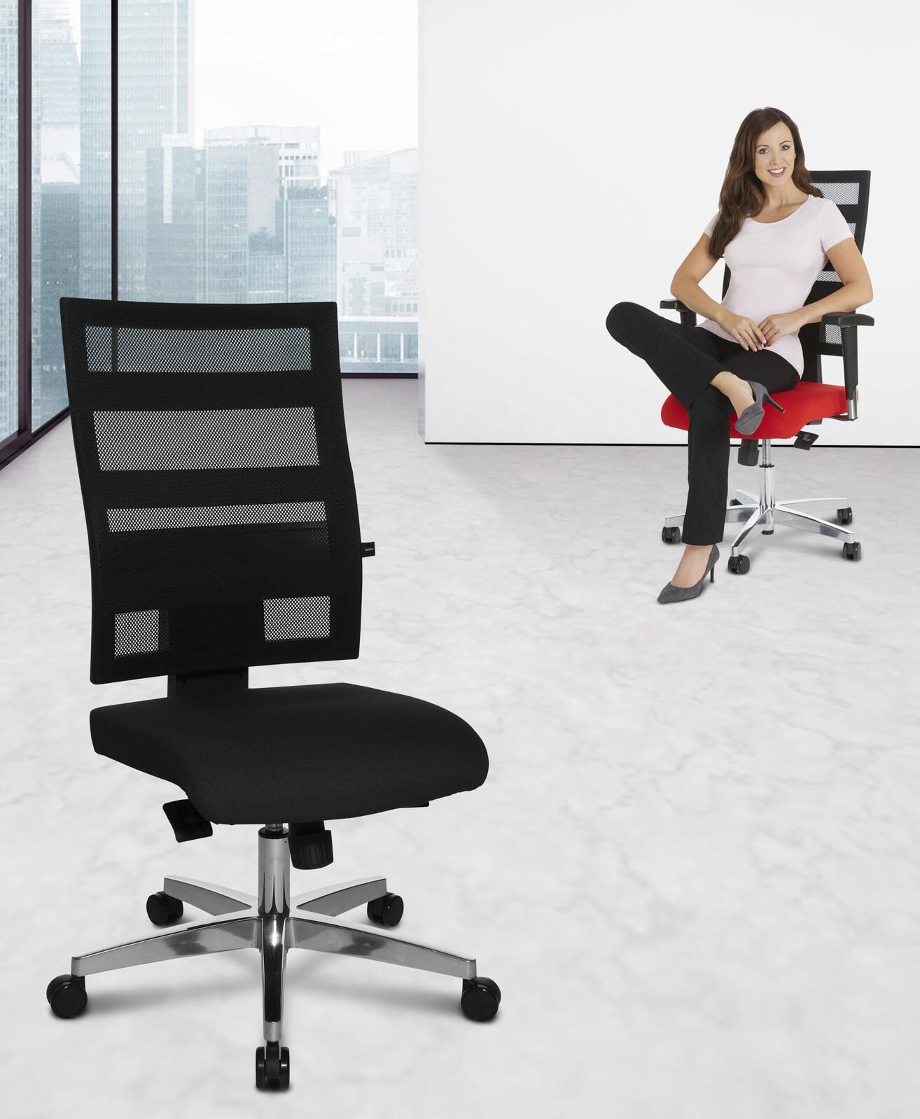 Topstar Bürostuhl X-Pander blau/sw