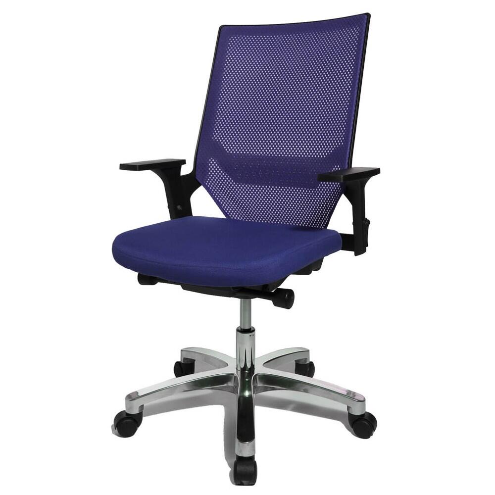 Topstar Bürostuhl Autosynchron1 bl/ch