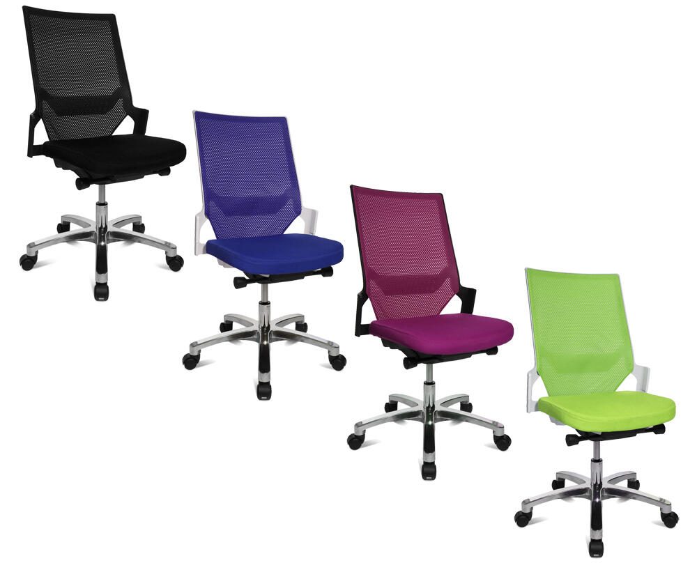 Topstar Bürostuhl Autosynchron1 bl/ch