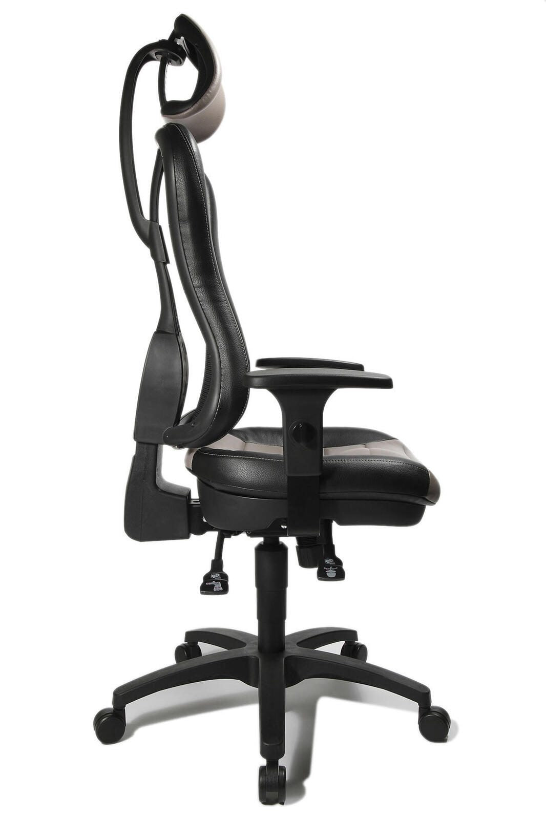 Topstar Bürostuhl Headpoint RS sw/grau