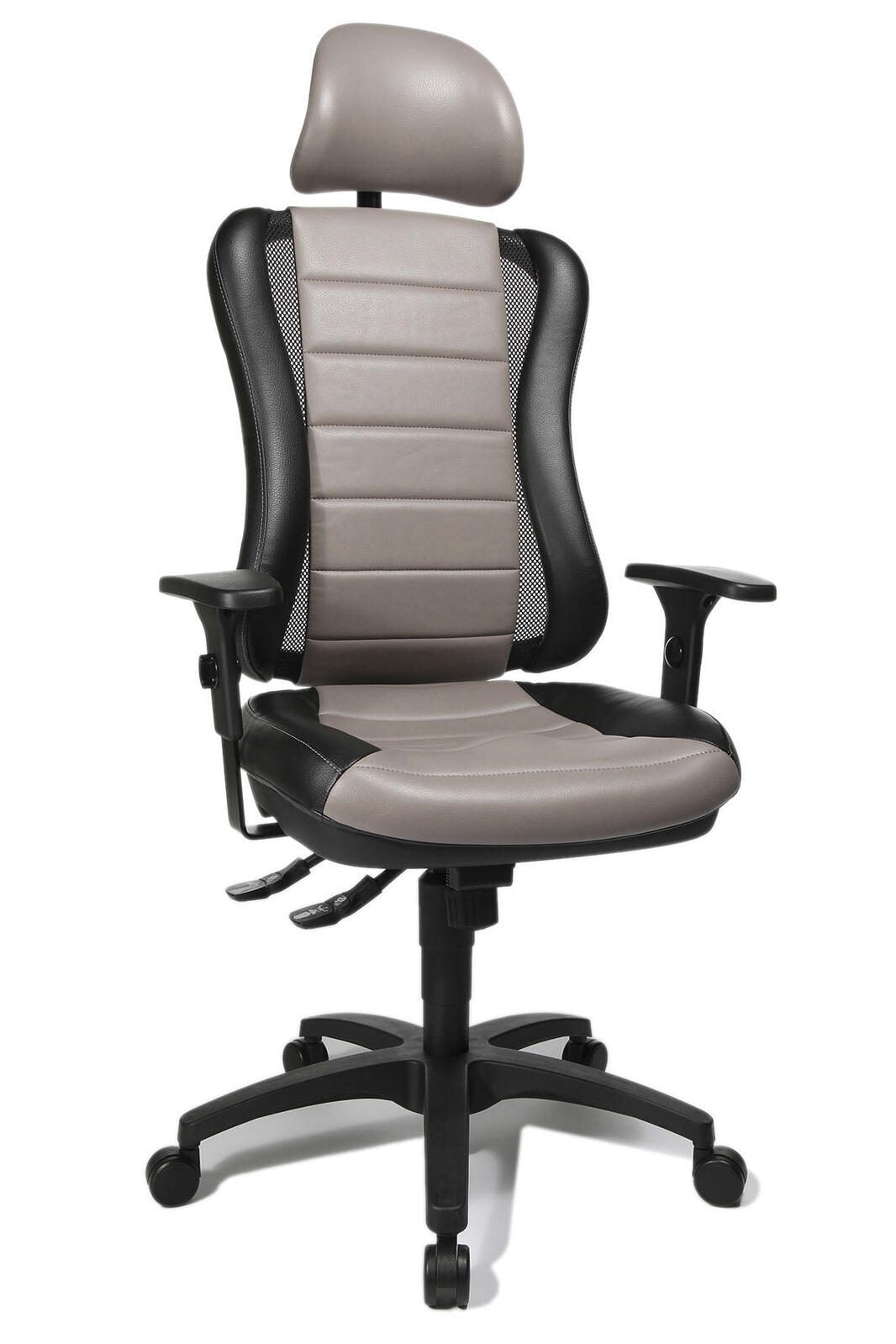 Topstar Bürostuhl Headpoint RS sw/grau