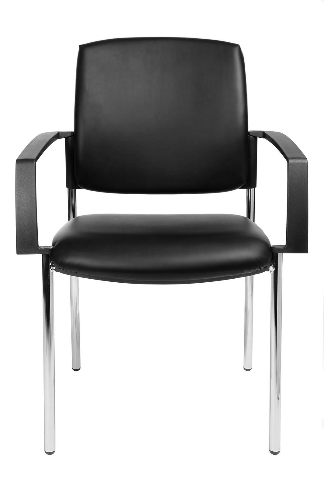 Topstar Besucherstühle BtoB 10 BB190A D10 Kunstleder schwarz