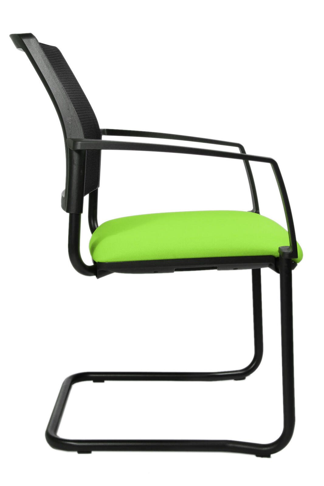 Topstar Besucherstuhl BtoB20 2er gn/sw