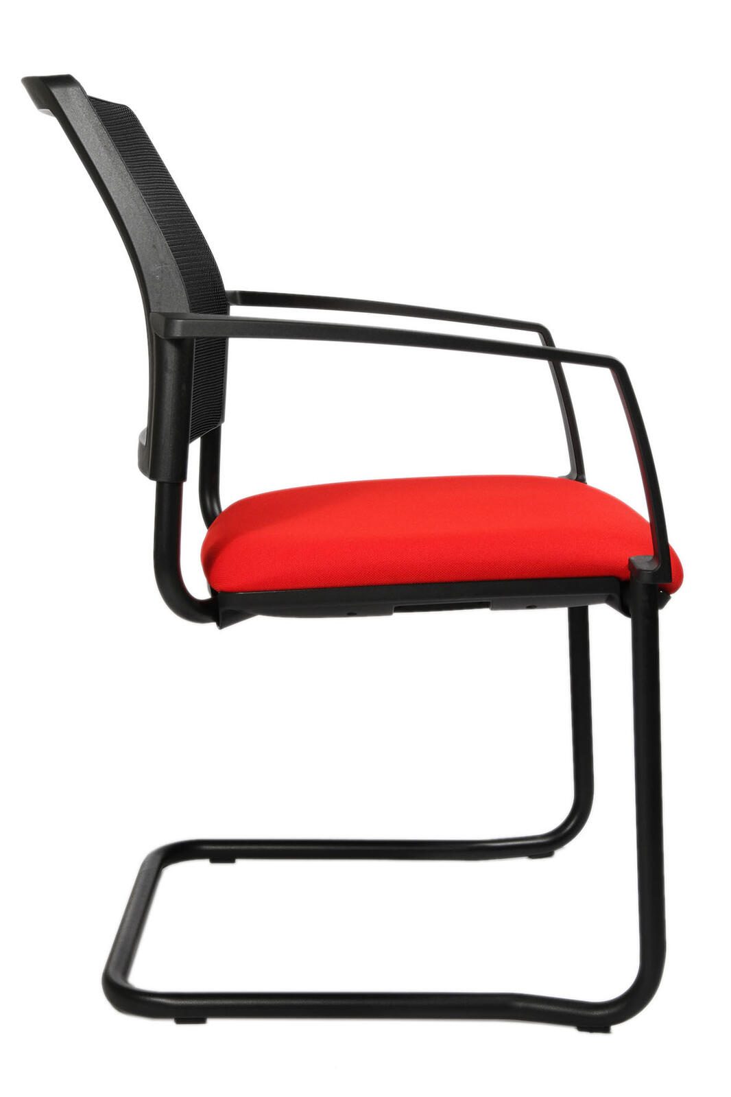 Topstar Besucherstuhl BtoB20 2er rt/sw