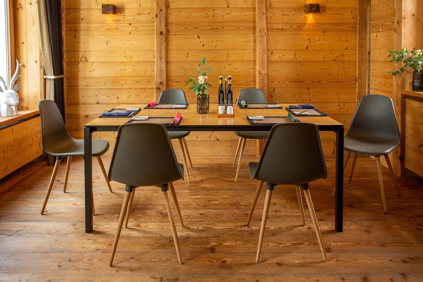 Topstar Besucherstuhl T 2020 grau/Holz