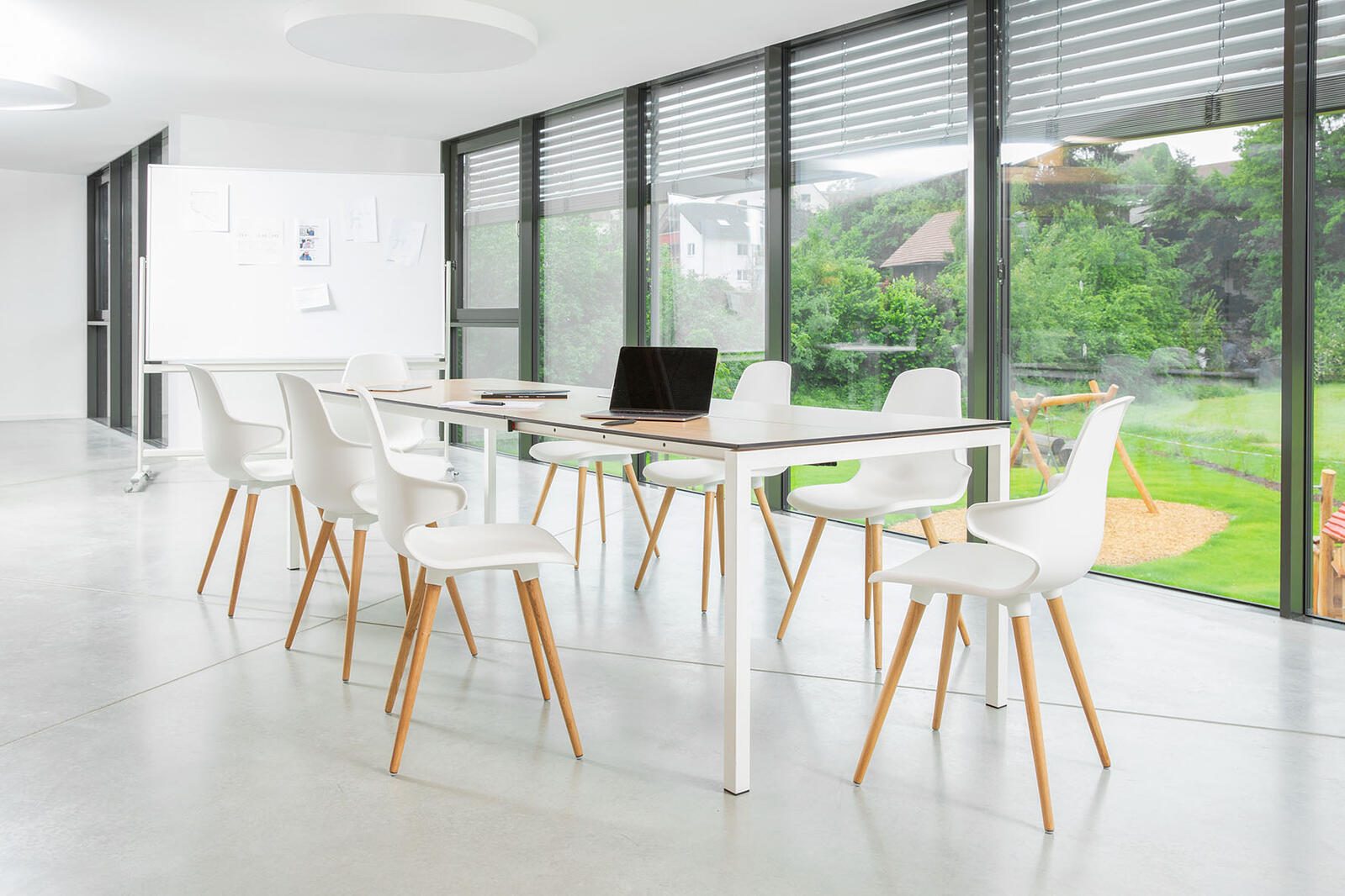 Topstar Besucherstuhl T2020 AL ws/Holz