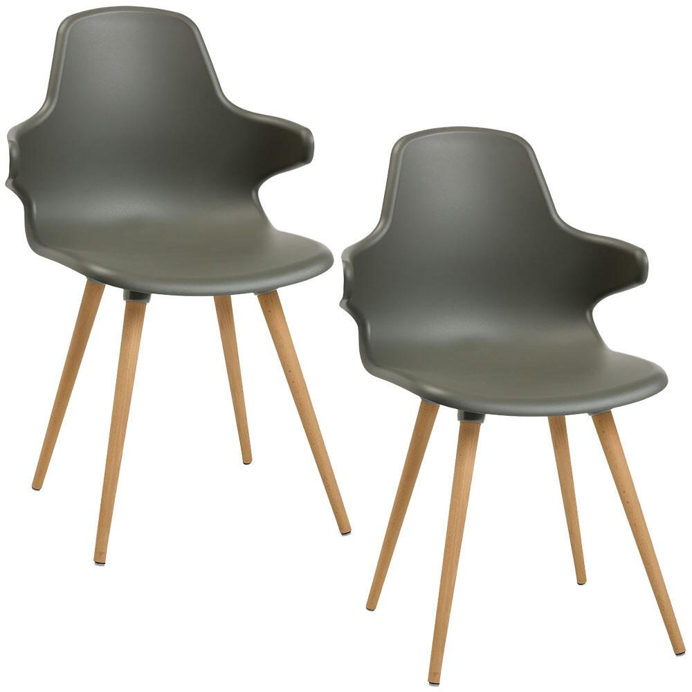 Topstar Besucherstuhl T2020 AL gr/Holz