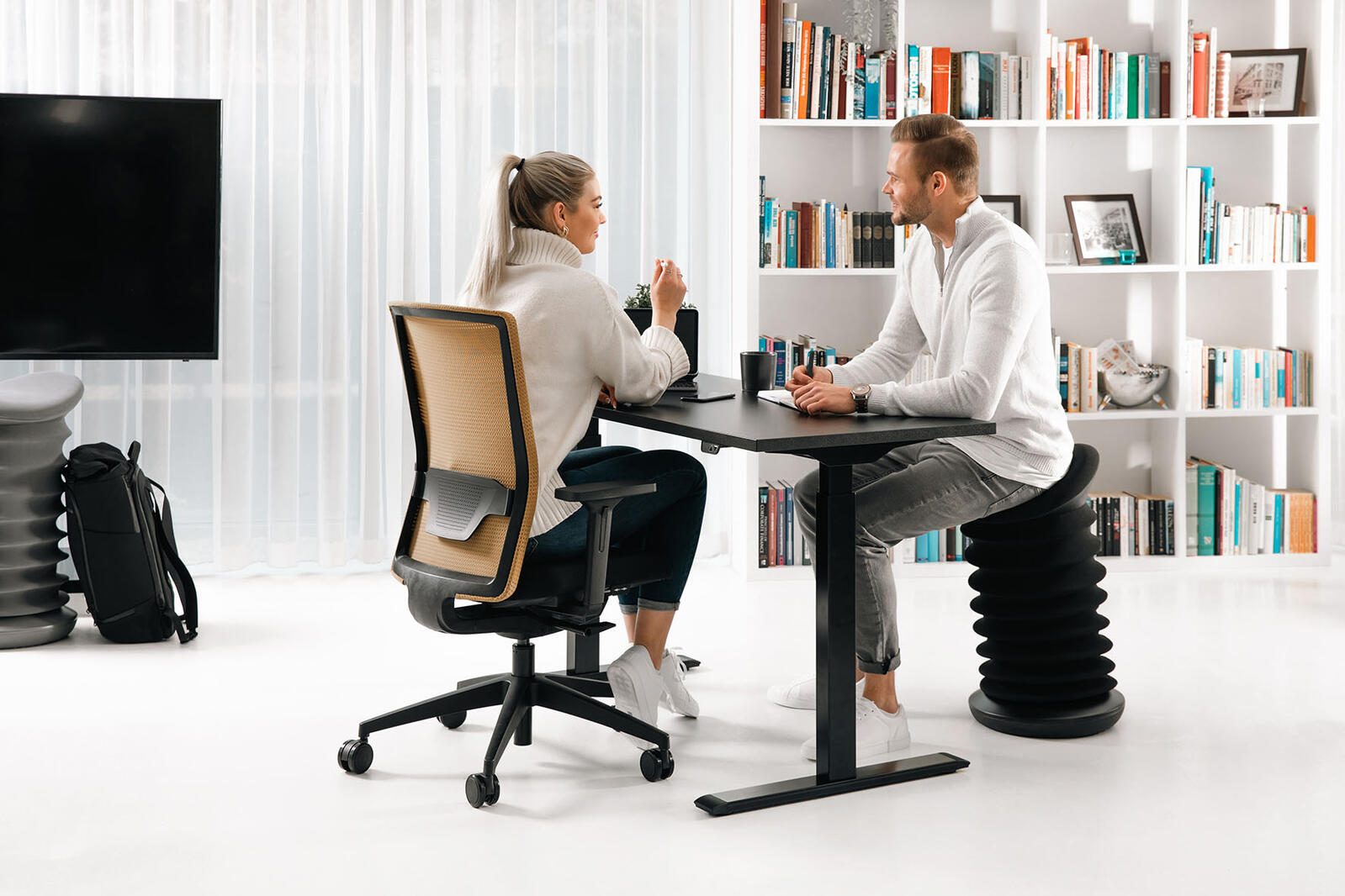Topstar Hocker Sitness 4D grau