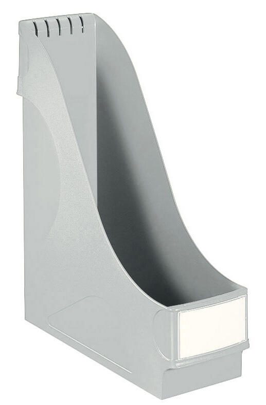 LEITZ Stehsammler Kunststoff grau , DIN A4