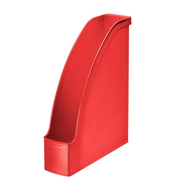 LEITZ Stehsammler Polystyrol rot , DIN A4
