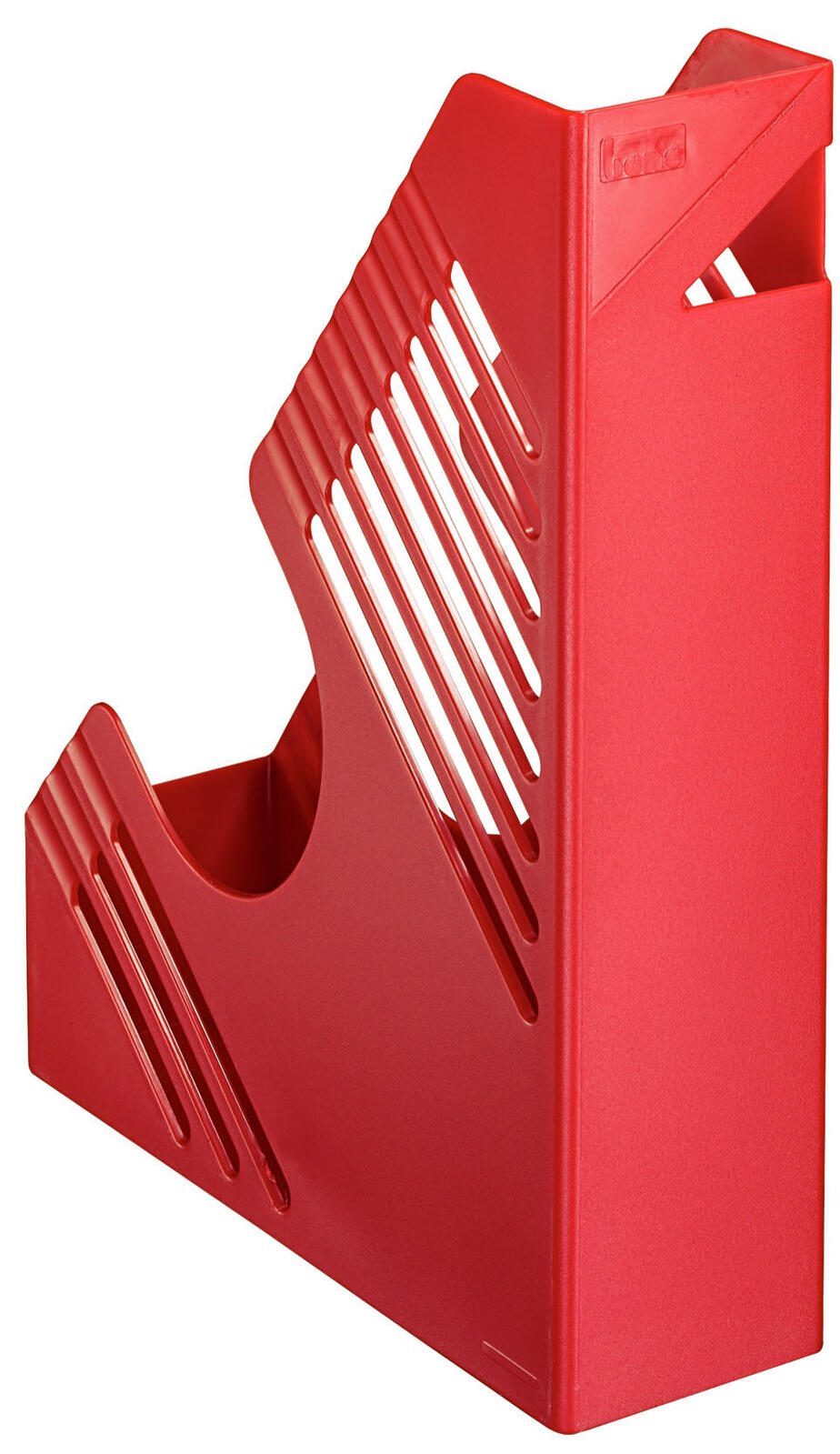 bene Stehsammler Polystyrol rot , DIN A4