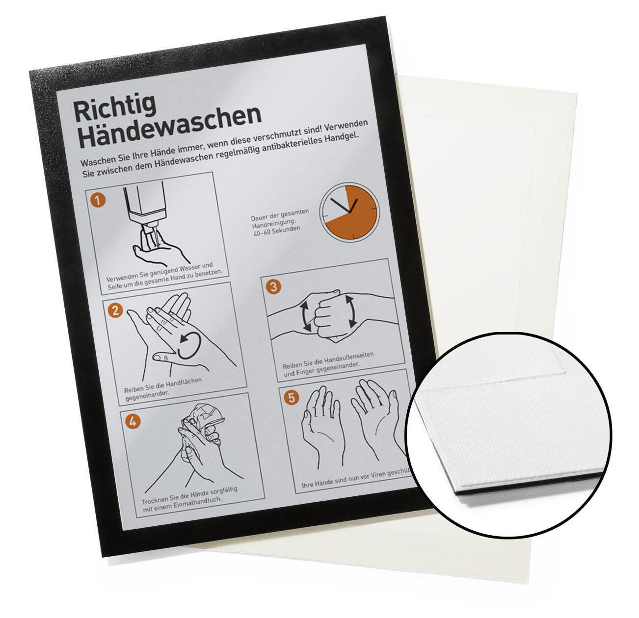 DURABLE Magnetrahmen A4 schwarz