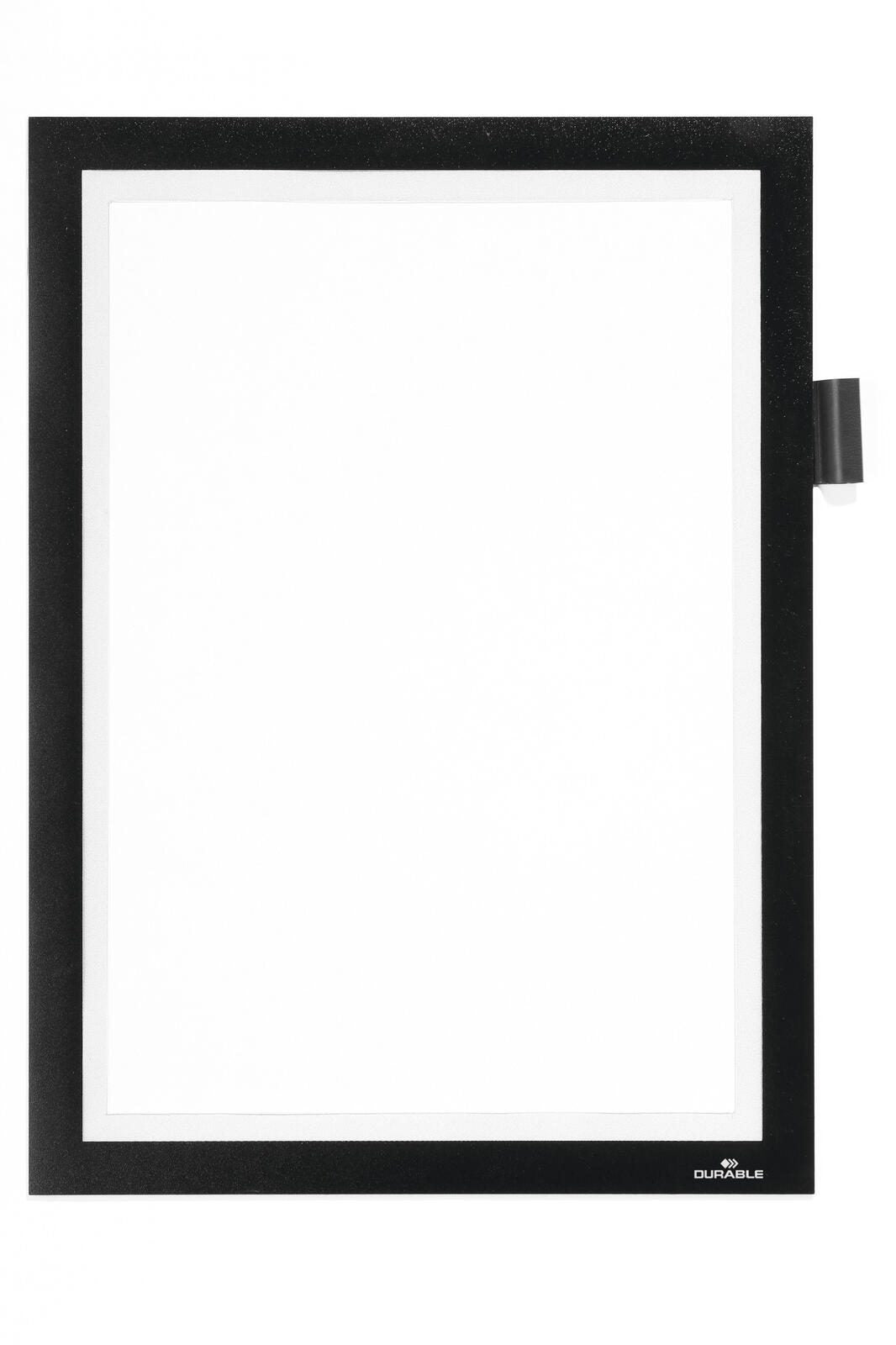 DURABLE Magnetrahmen A4 schwarz