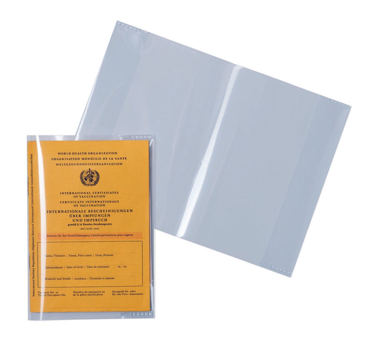 HERMA Dokumentenhülle 12,5 x 14,5 transparent