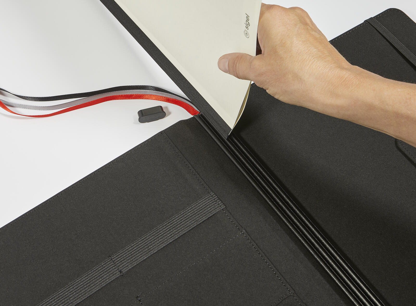 SIGEL Schnellhefter DIN A4 Karton chamois