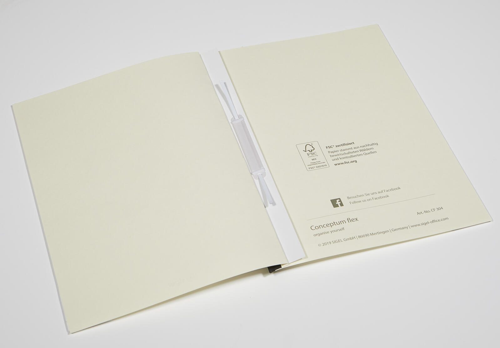 SIGEL Schnellhefter DIN A4 Karton chamois