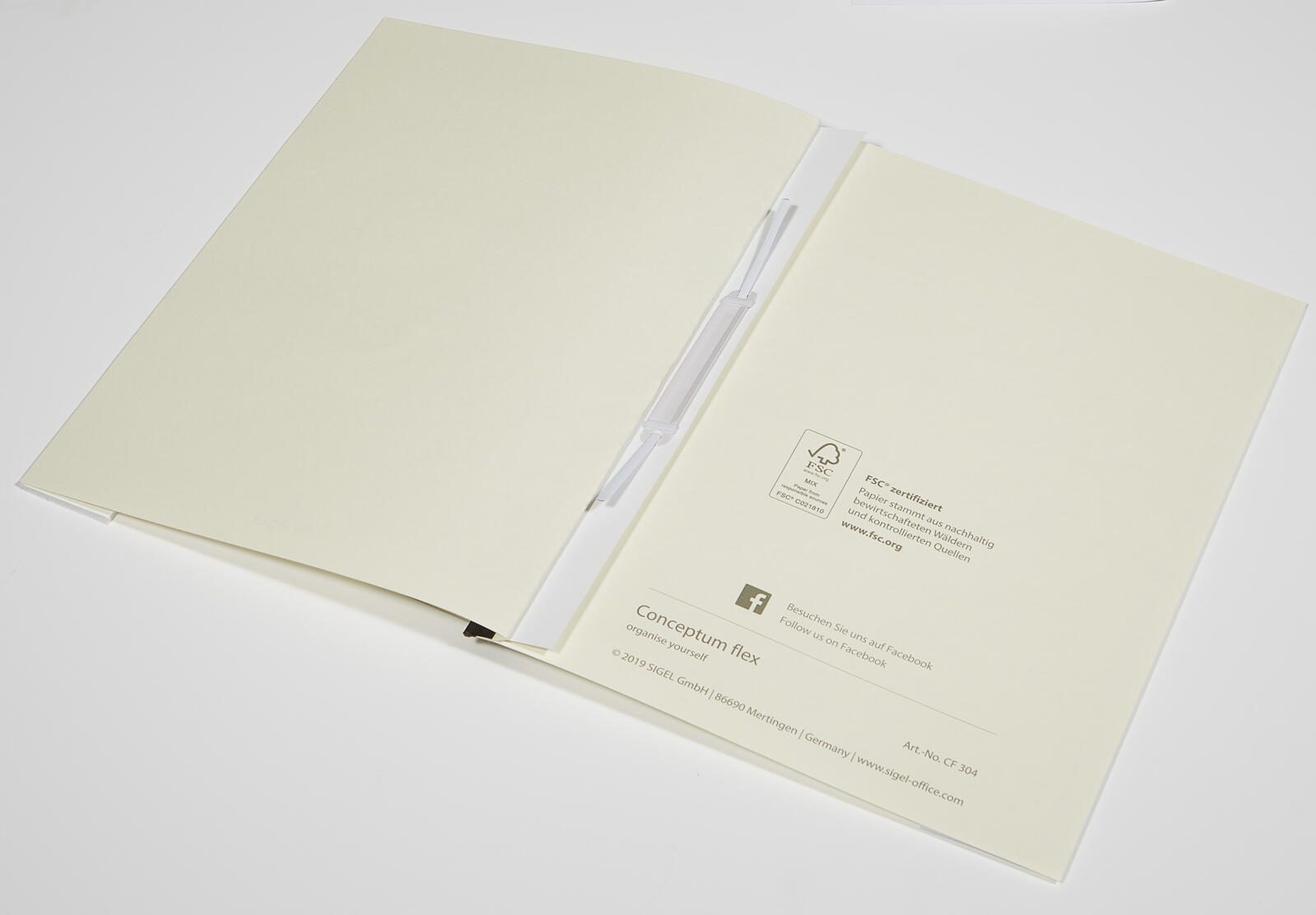 SIGEL Schnellhefter DIN A4 Karton chamois