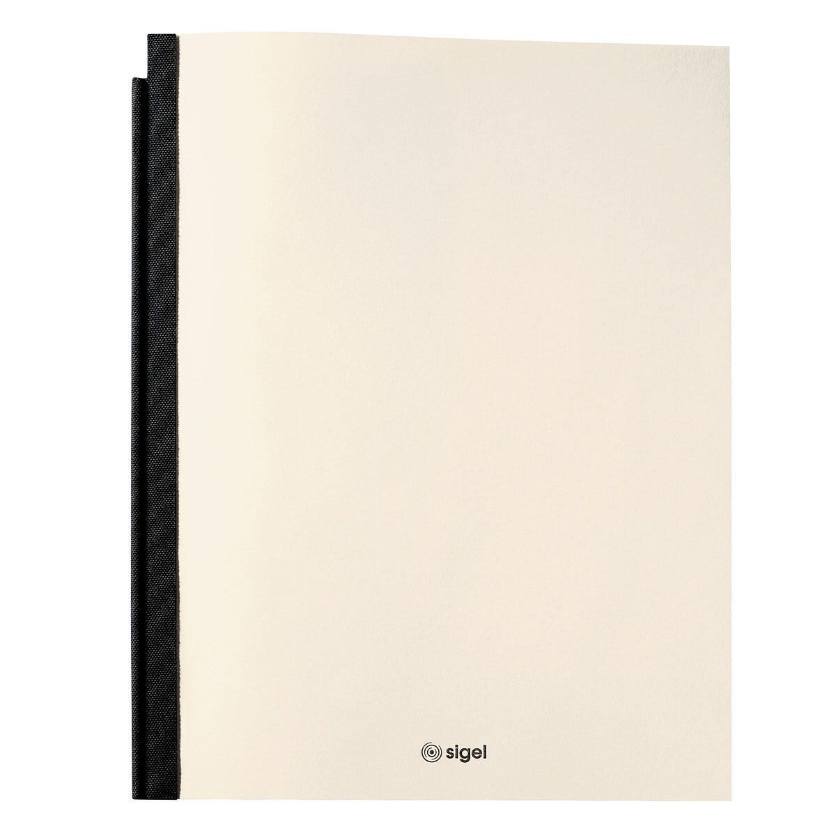 SIGEL Schnellhefter A5 Karton chamois