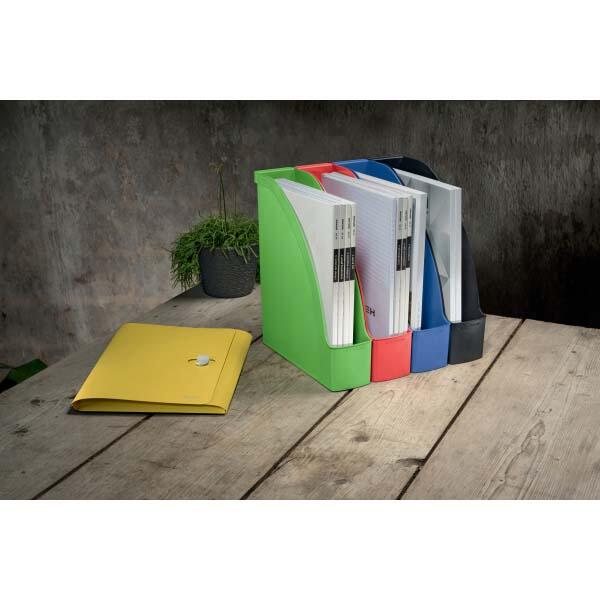 LEITZ Stehsammler recycelter Kunststoff grün , DIN A4