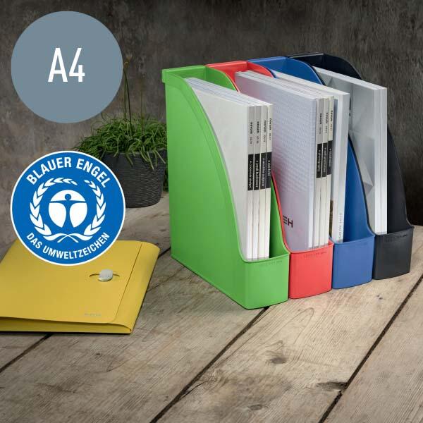 LEITZ Stehsammler recycelter Kunststoff grün , DIN A4