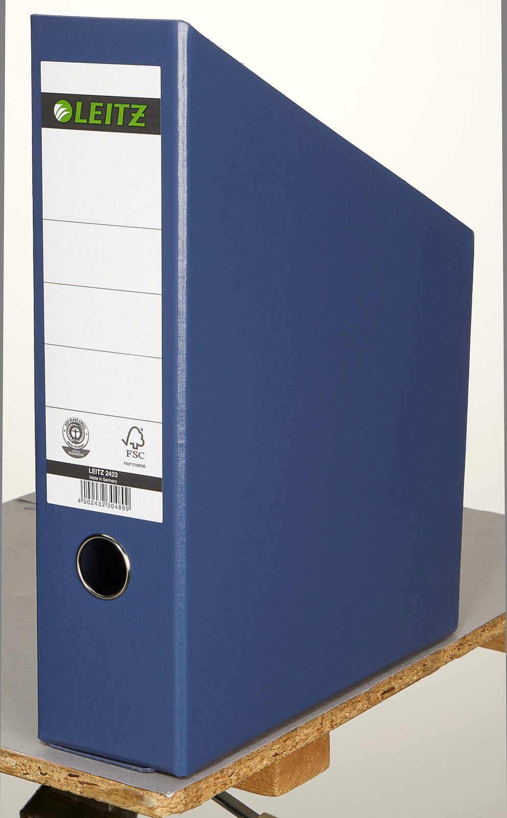 LEITZ Stehsammler Karton blau , DIN A4