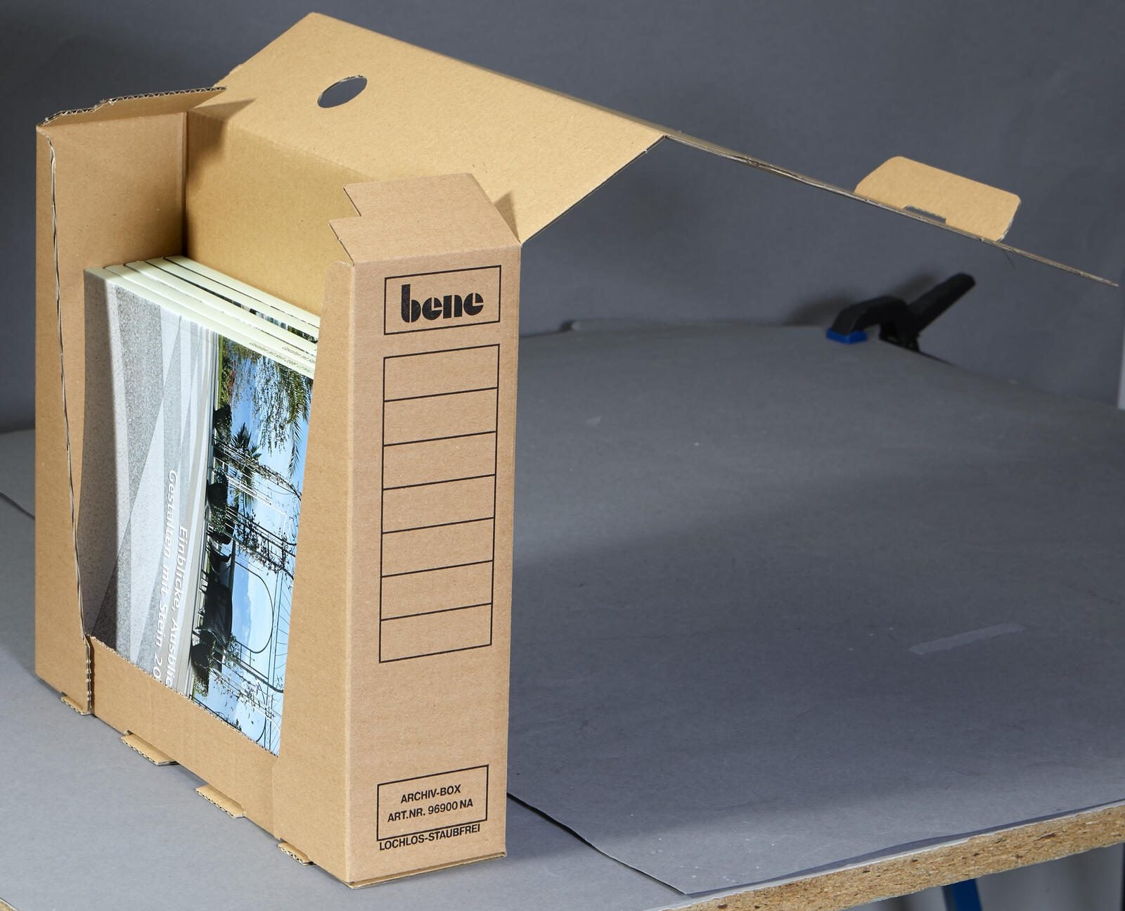 bene Archivboxen für Ordner 8,0 x 29,0 x 33,0 cm