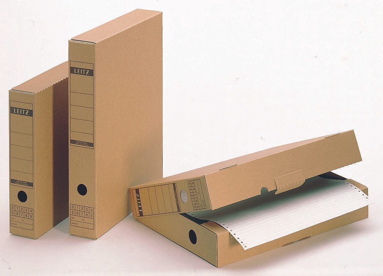 LEITZ Archivboxen für lose Dokumente 7,0 x 26,5 x 32,5 cm