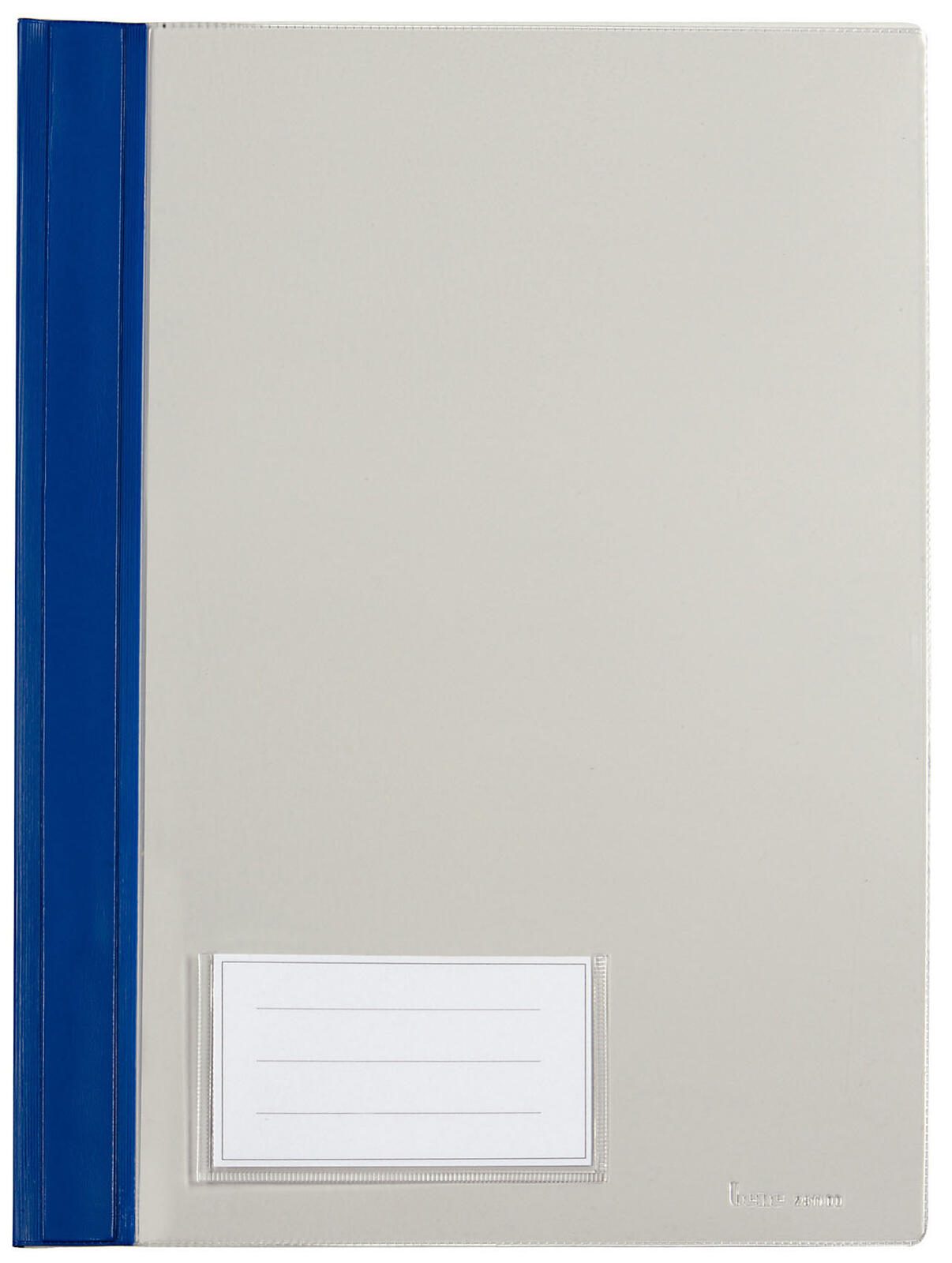 bene Schnellhefter DIN A4 PVC-Weichfolie blau