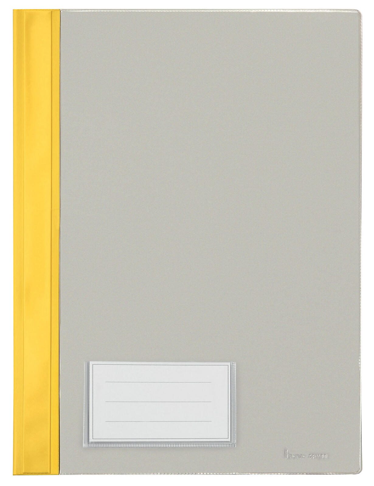 bene Schnellhefter DIN A4 PVC-Weichfolie gelb