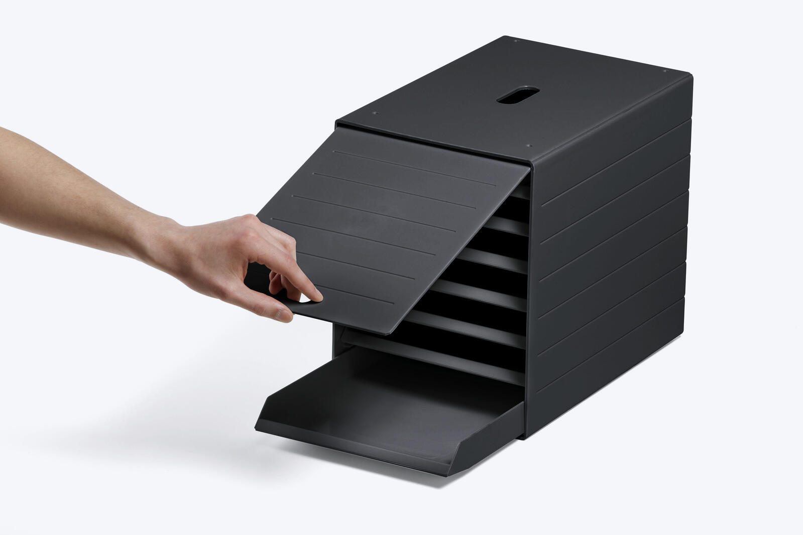 DURABLE Schubladenbox 1712001060 DIN C4 25,0 x 36,5 x 32,2 cm