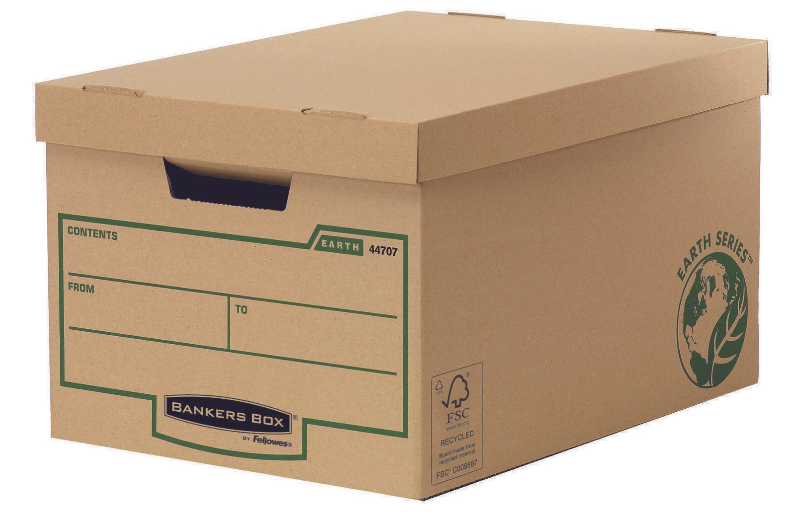 Bankers Box Archivboxen für Ordner 33,5 x 47,0 x 27,1 cm