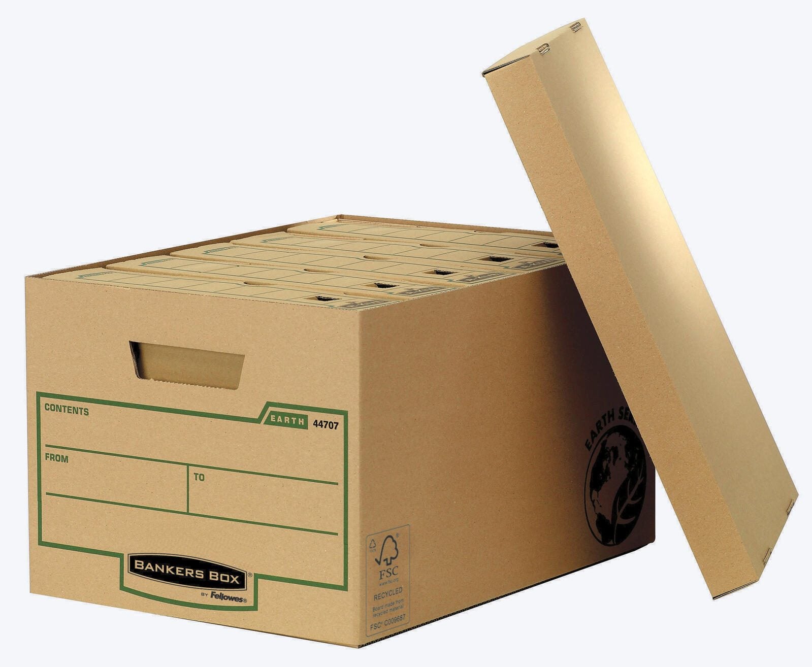 Bankers Box Archivboxen für Ordner 33,5 x 47,0 x 27,1 cm