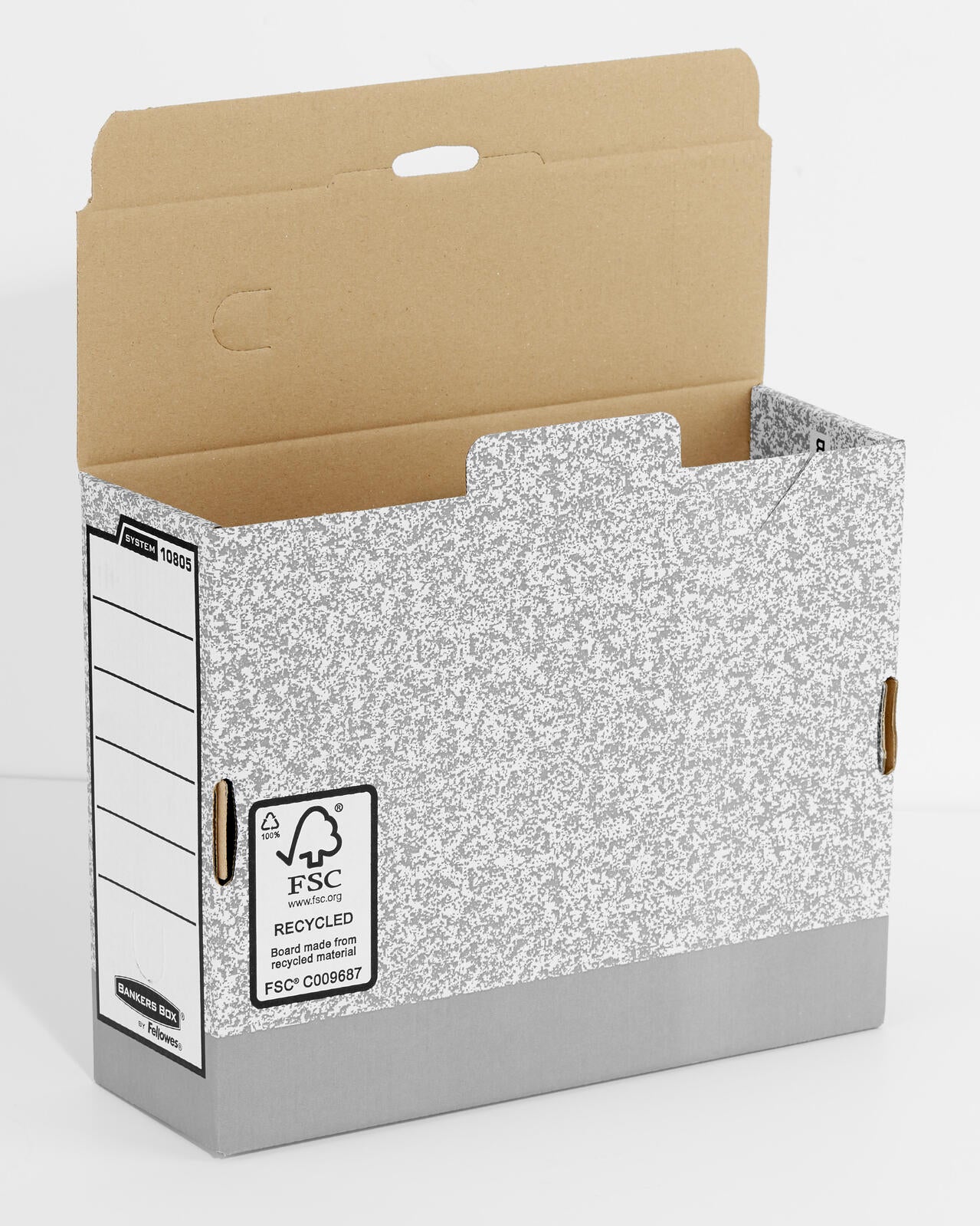 Bankers Box Archivboxen für Ordner 11,1 x 32,7 x 26,5 cm