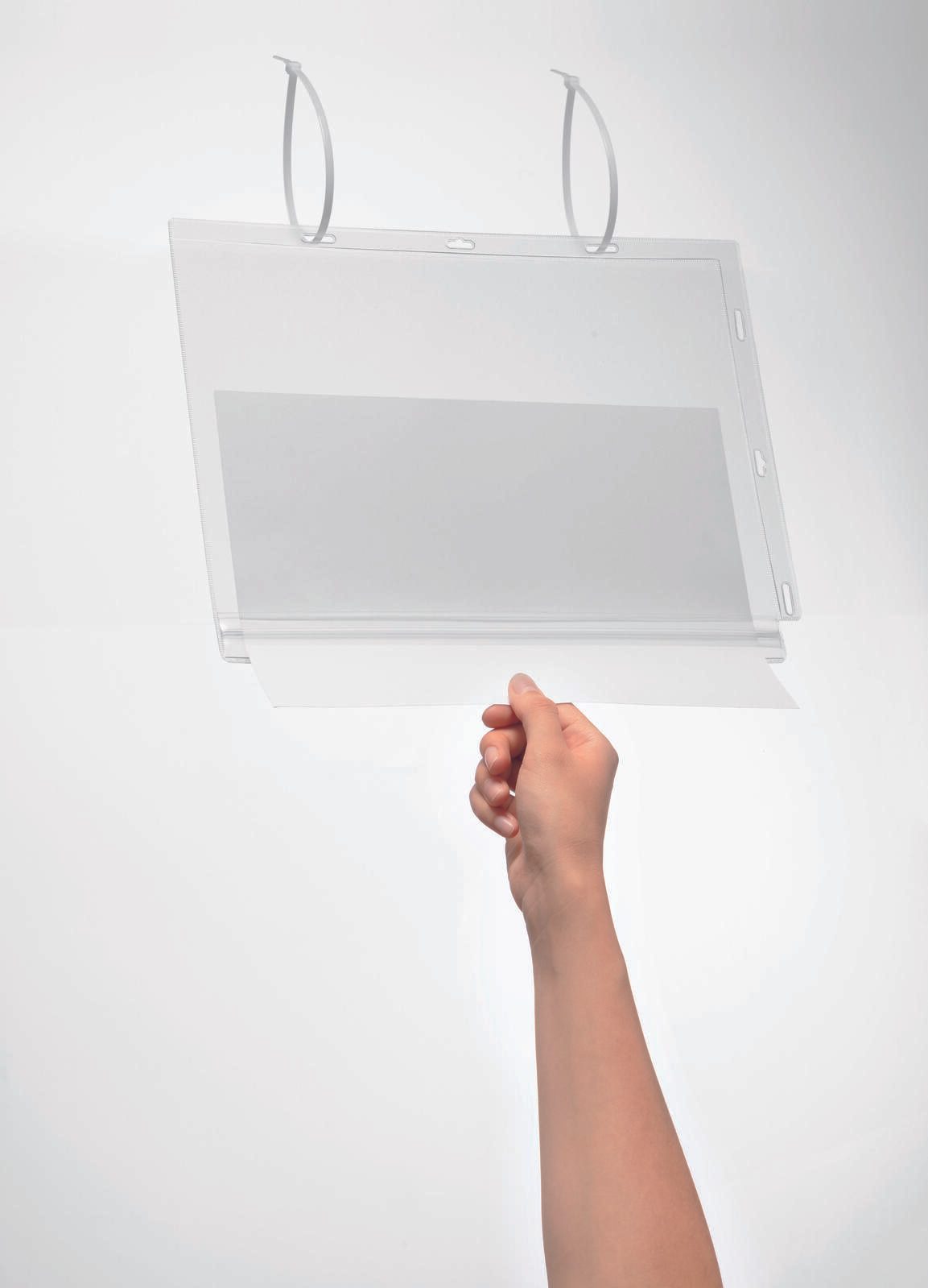 DURABLE Dokumentenhüllen A4 transparent