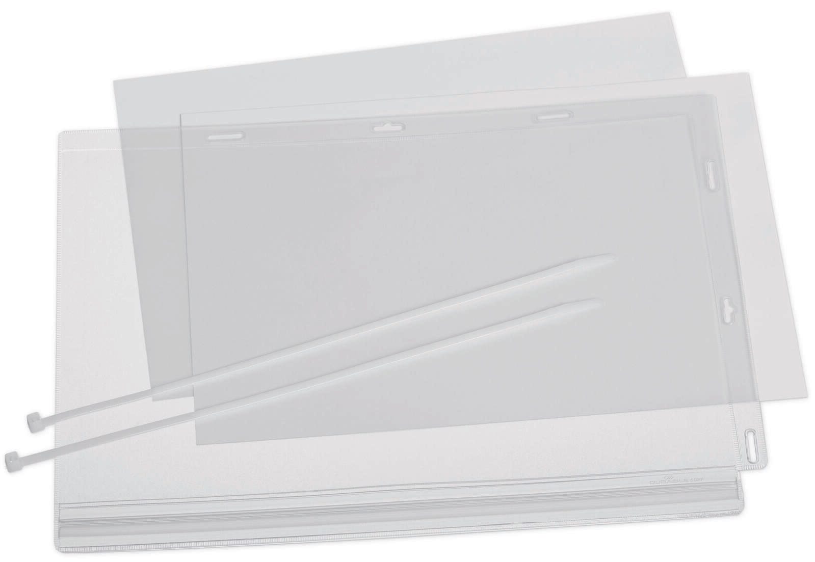 DURABLE Dokumentenhüllen A4 transparent